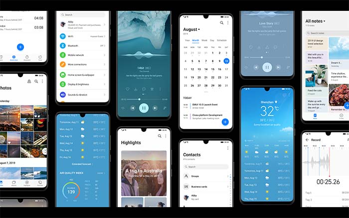 محیط کاربری هوآوی